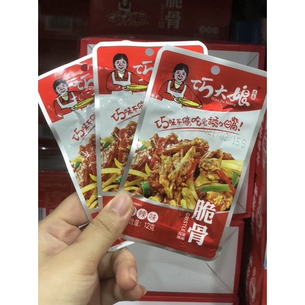 1 gói sườn sụn cay giòn-kiều đại lương 12gam