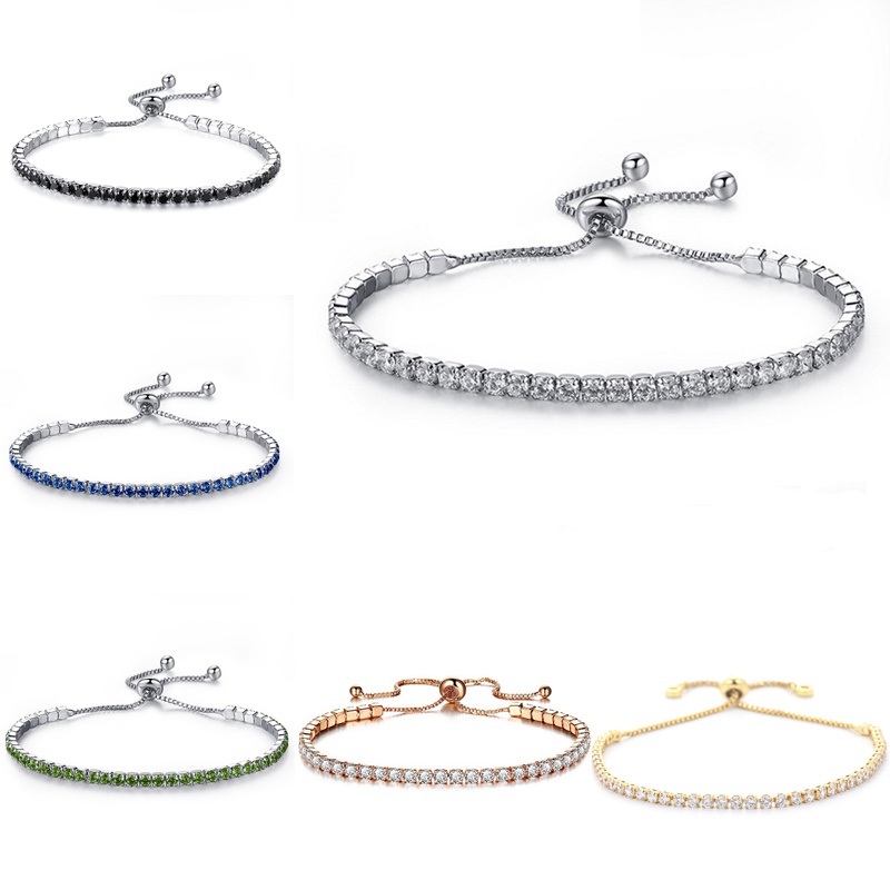 Vòng Tay Đính Đá Zircon Thời Trang Dành Cho Nữ