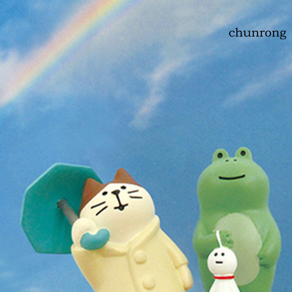 Cr Mô Hình Động Vật Mini Bằng Nhựa Resin Chống Phai Màu Trang Trí Nhà Cửa