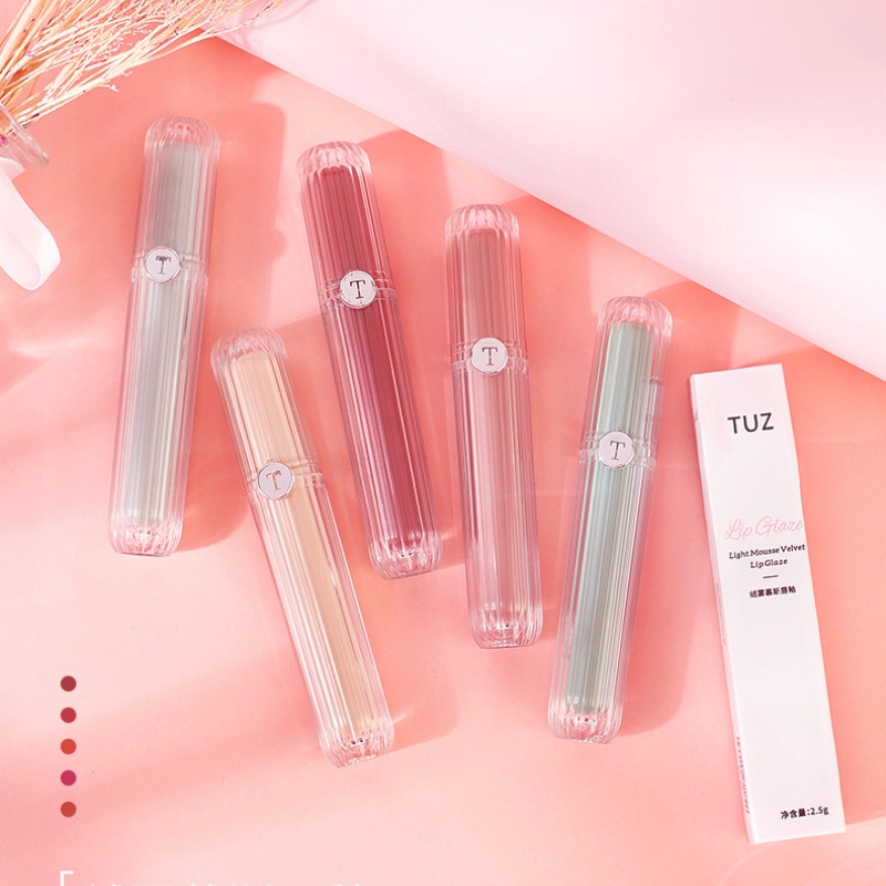[Hàng mới về] Son kem TUZ màu nhung lì có dưỡng không phai sang trọng