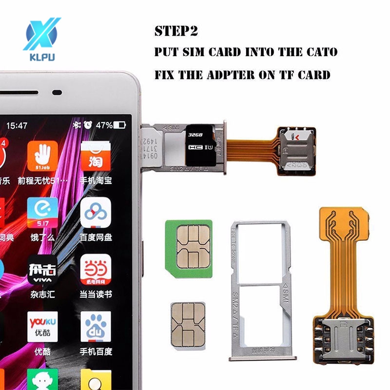 Dây Cáp Nối Dài Sim Cao Cấp Cho Điện Thoại Android