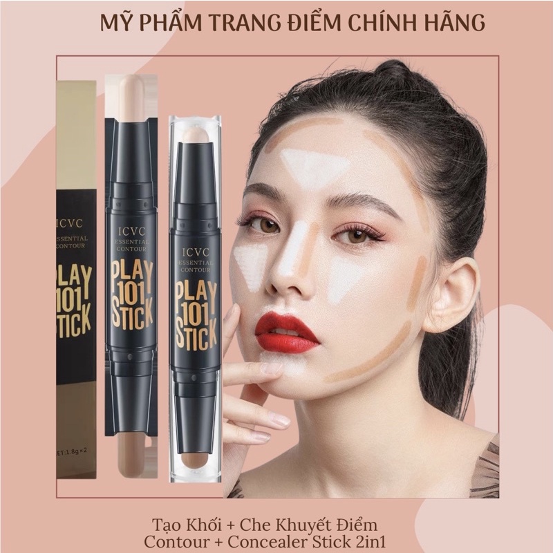 Bút Tạo Khối & Che Khuyết Điểm Cao Cấp Wonder Contour Stick | BigBuy360 - bigbuy360.vn