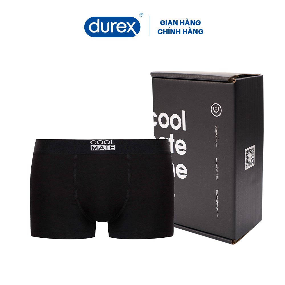 Quà tặng độc quyền Durex – Combo 2 quần Trunk chất liệu Bamboo kháng khuẩn Coolmate