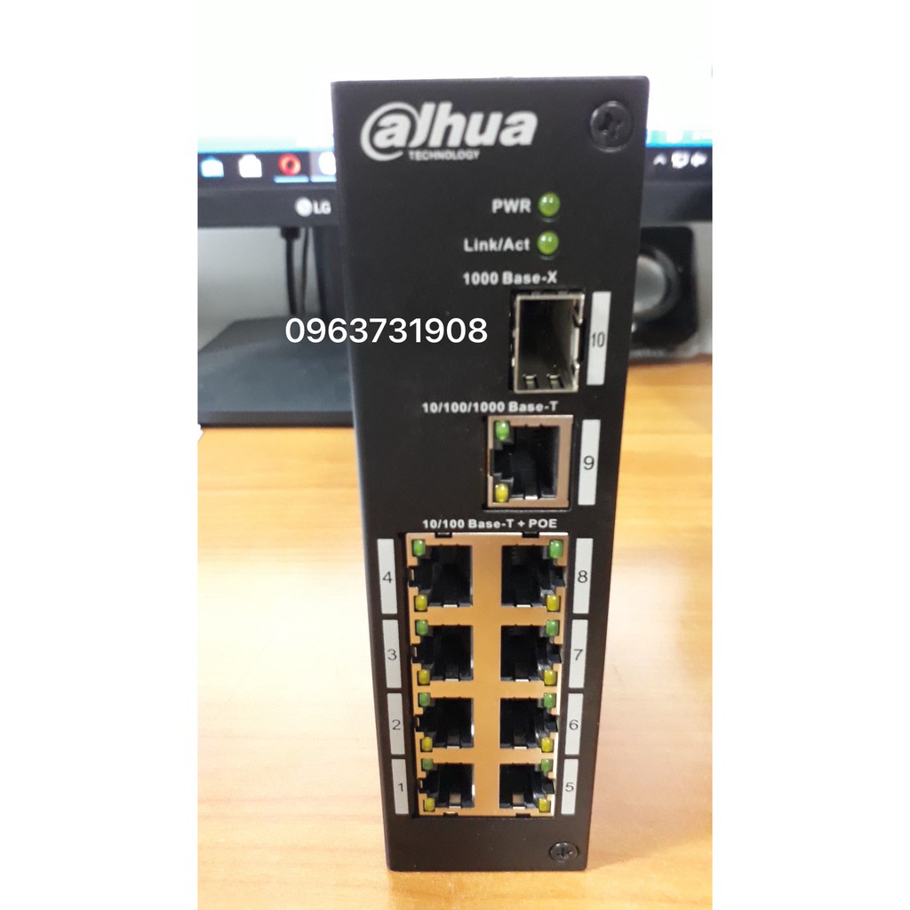 Bộ cấp nguồn DC 48V cho thiết bị mạng HUB - SWITCH POE Dahua