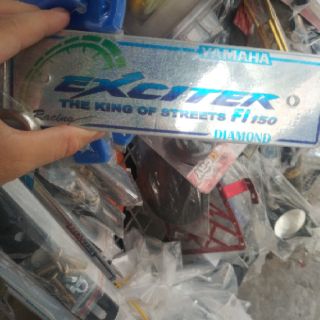 Bảng tên xe máy ( tặng kèm pass ốc )