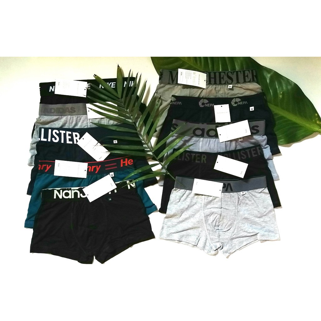 [Mã FAMAYMA giảm 10K đơn 50K] Quần lót nam boxer, quần sịp đùi, vải cotton 4 chiều- hàng công ty Đông Minh VN