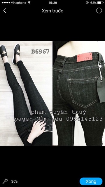 Các mẫu quần đẹp đủ size 26-32 giá 130k