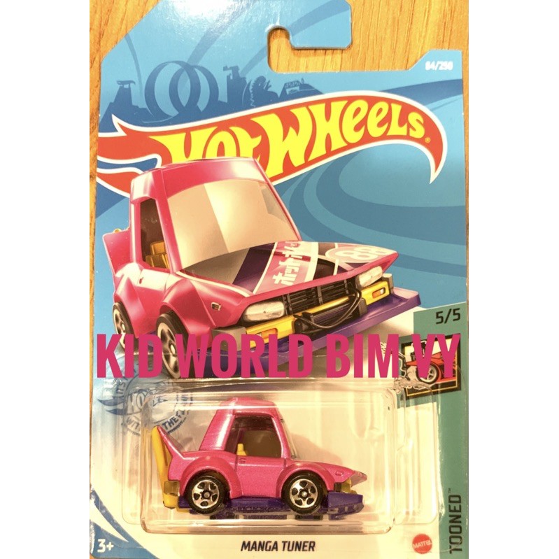 Xe mô hình Hot Wheels basic Manga Tuner GRY00, 40K.