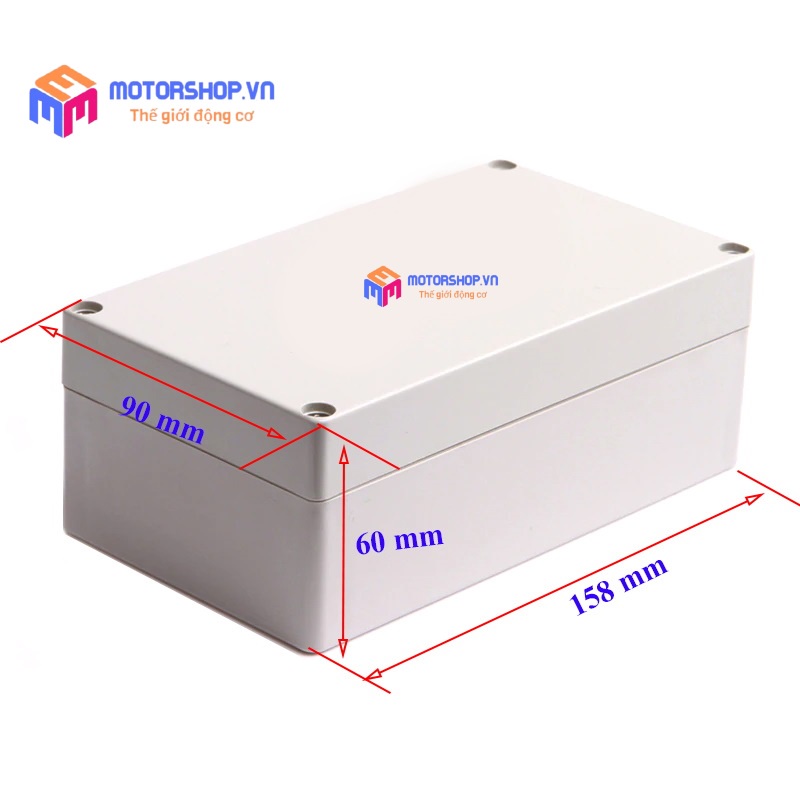 MTS Vỏ hộp nhựa đựng module, linh kiện chống nước 158x90x60mm