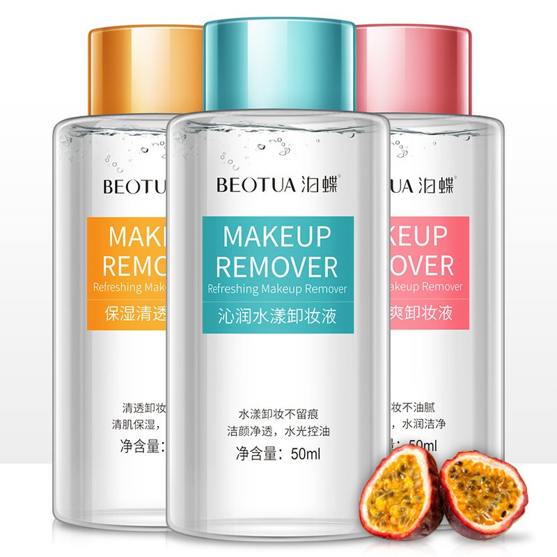 Nước tẩy trang siêu sạch Beotua Make Up Remover chiết xuất cam, chanh dây, nha đam 50ml - Hanayuki Asia