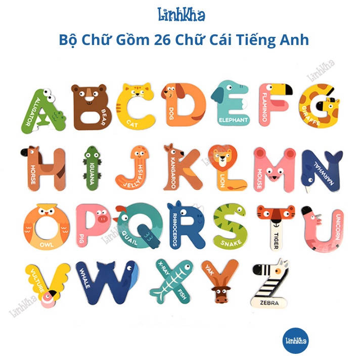 [LIFEMALL25015 - 12% đơn 250K] Bộ Chữ Cái và Chữ Số Nam Châm Mideer Letter Magnets Number Magnets