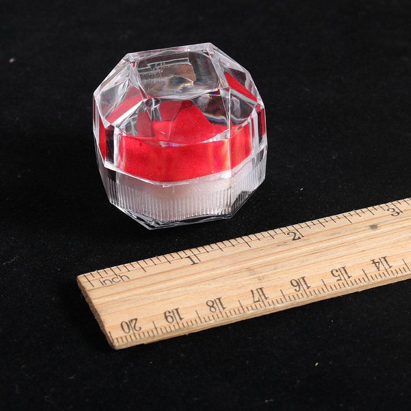 Hộp nhỏ đựng trang sức bằng acrylic trong suốt đơn giản