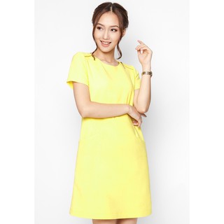 De Leah - Đầm Suông Khoá Vai - Thời trang thiết kế