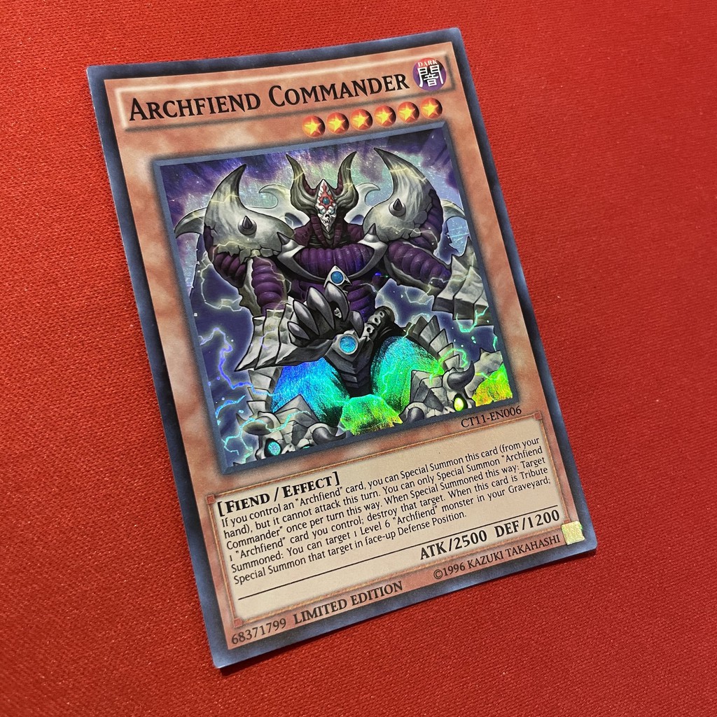 [EN][Thẻ Bài Yugioh Chính Hãng] Archfiend Commander