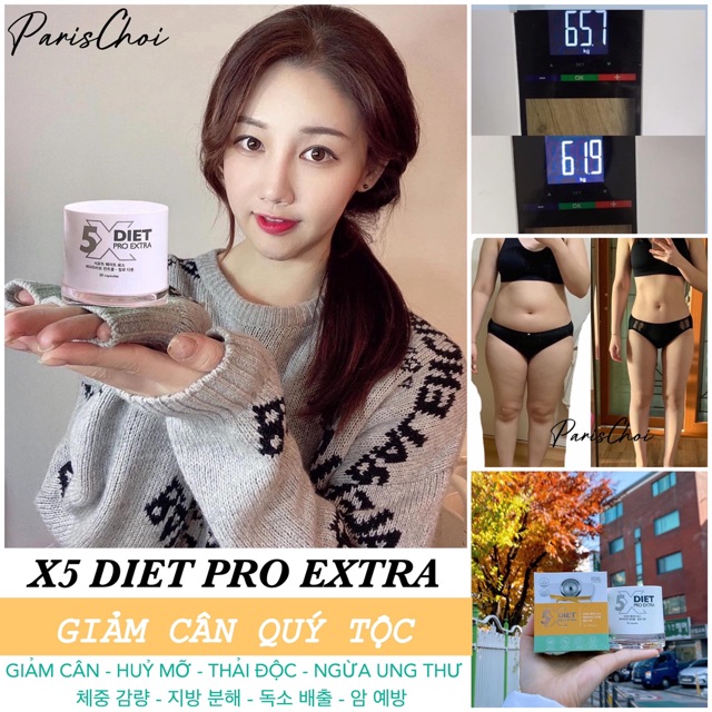 [date 2022]Viên uống giảm cân  X5 Diet Pro Extra