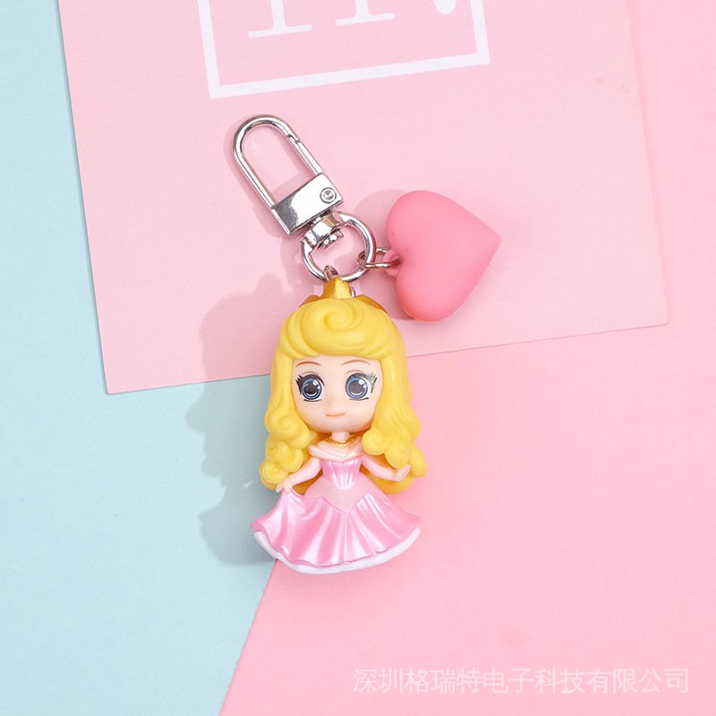 Disney Móc Khóa Hình Công Chúa Disney Xinh Xắn