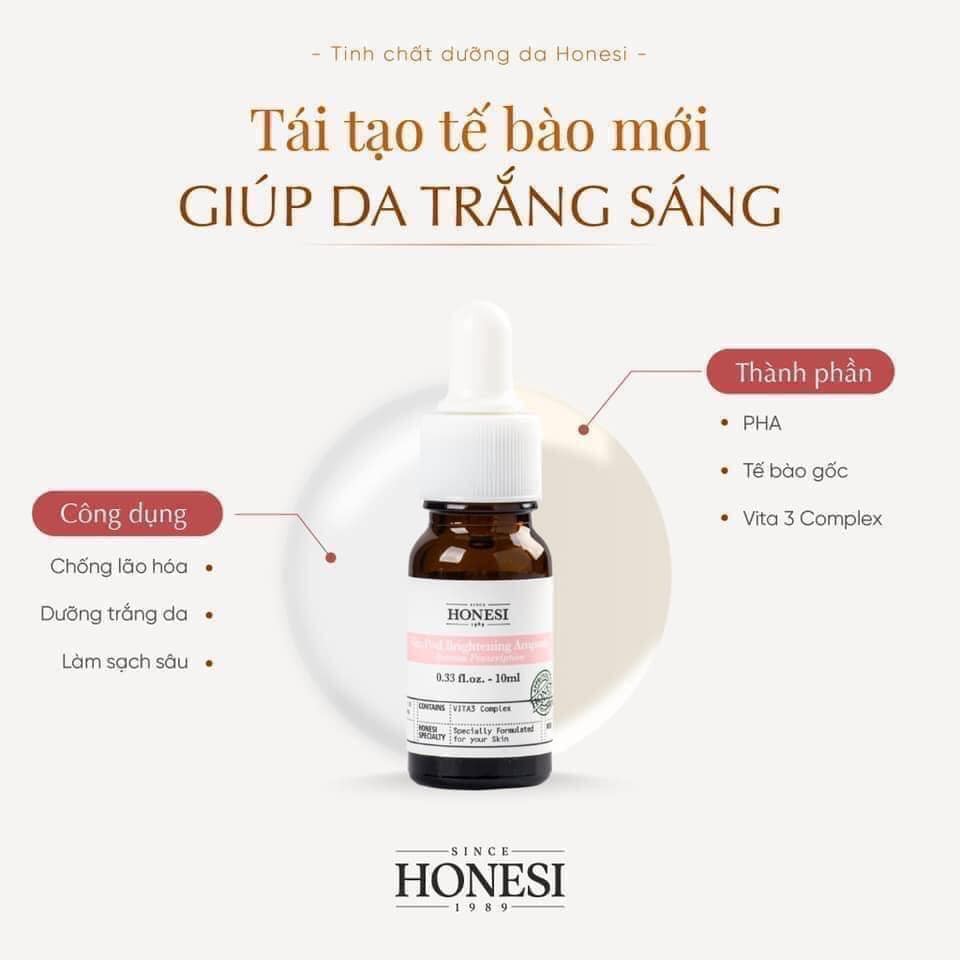 Tinh Chất Tế Bào Gốc Honesi Vita Peel Brightening Ampoule 10ml