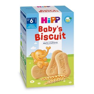(Date mới 2022) Bánh ăn dặm HiPP của Đức cho bé từ 6 tháng
