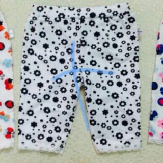 Quần thun leggings lửng nhiều mẫu