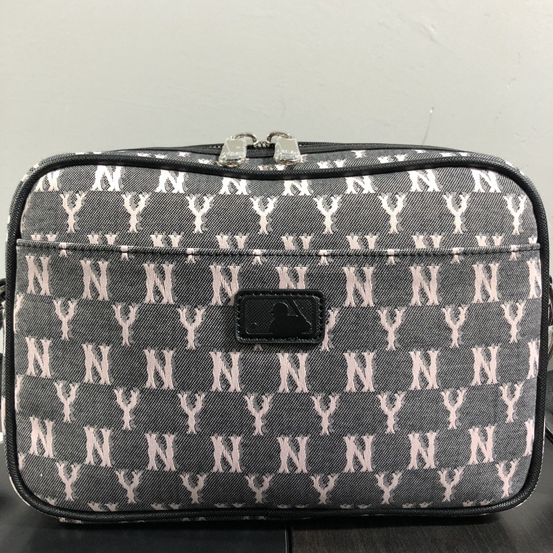 ✅  Túi MLB Monogram Jacquard Cross Bag NewYork Yankees  32BGDC011-50L | TQXK XỊN | CÓ SẴN HÀNG
