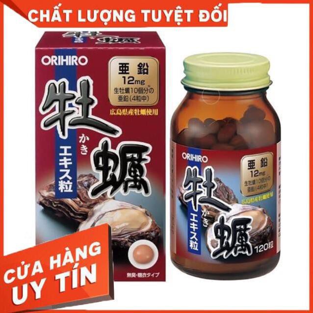 [AUTH] Viên uống tinh chất hàu tươi orihiro Nhật Bản, tinh chất hàu tươi orihiro, hàu tươi tỏi nghệ orihiro