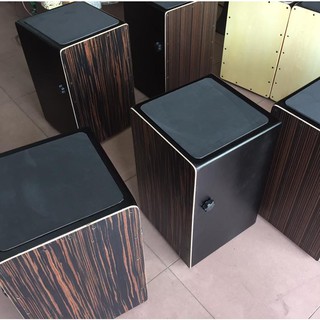Trống cajon AB có tay chỉnh kèm bao - bảo hành 1 năm - Snare chắc nhịp, âm vang ấm