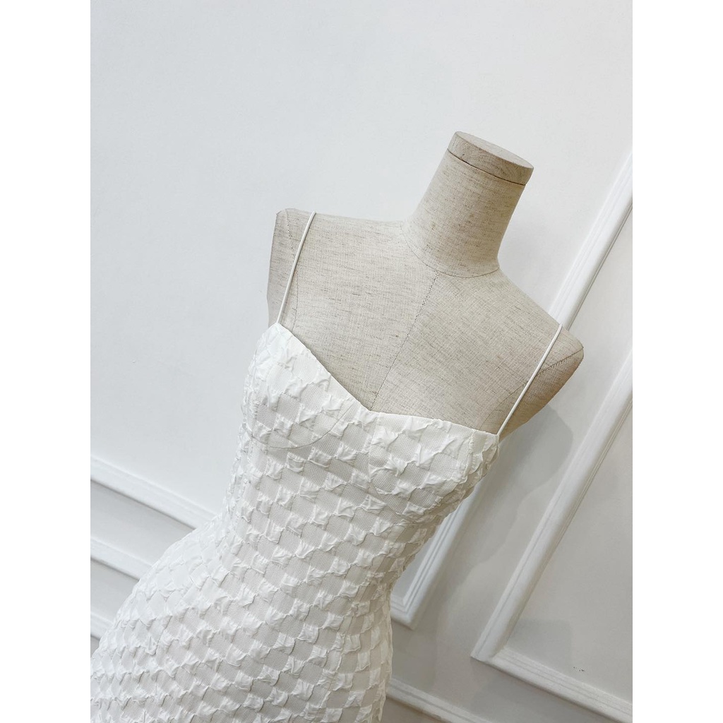 Đầm xoè 2 dây 3M thiết kế