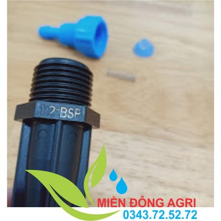 Bộ venturi hút phân phi 21mm [XANH-ĐEN]