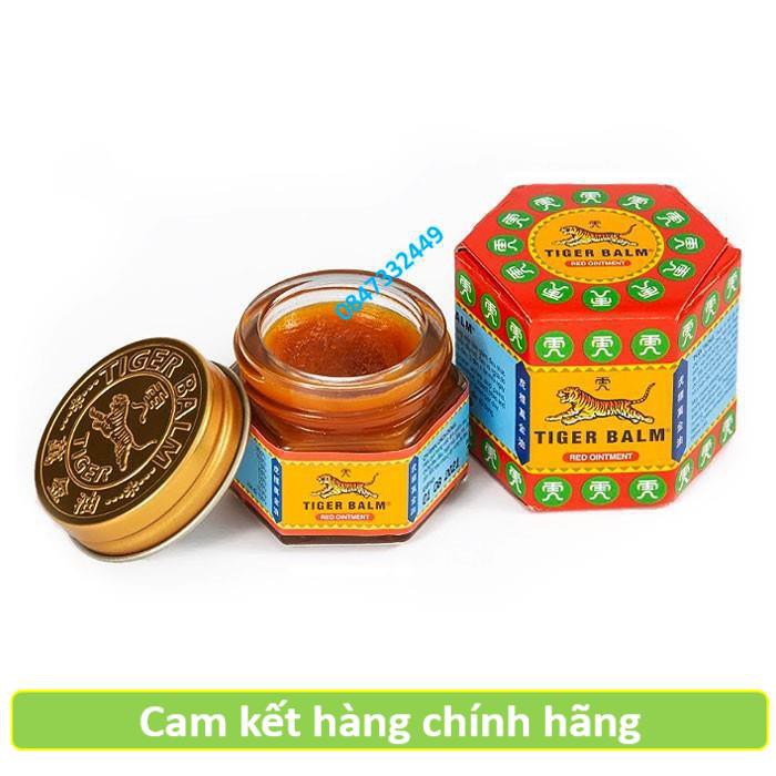 Cù là/ dầu cao con hổ Tiger Balm - Giảm chứng đau đầu, ngạt mũi, côn trùng cắn, ngứa, đau nhức cơ