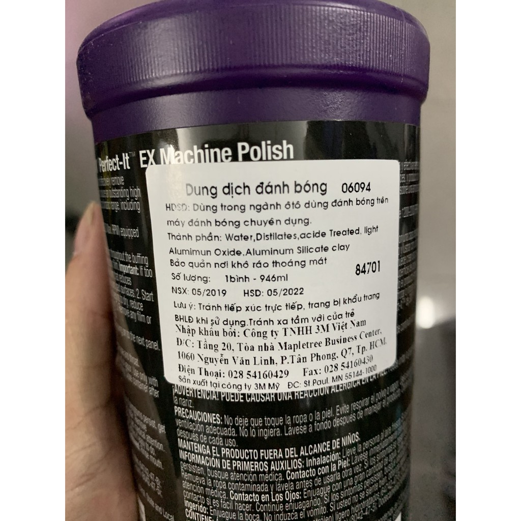 Dung dịch đánh bóng bước 2 3M - PN06094 Perfect-It 946ml