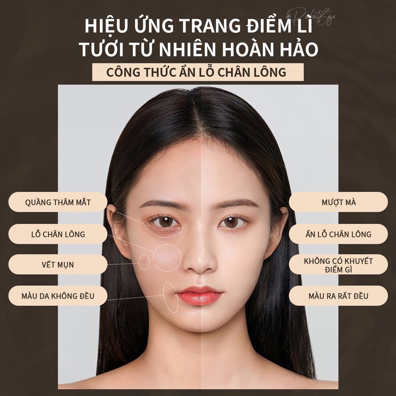 FA205 Kem nền FOCALLURE 01 dạng lỏng kiểm soát dầu che lỗ chân lông tự nhiên 30g
