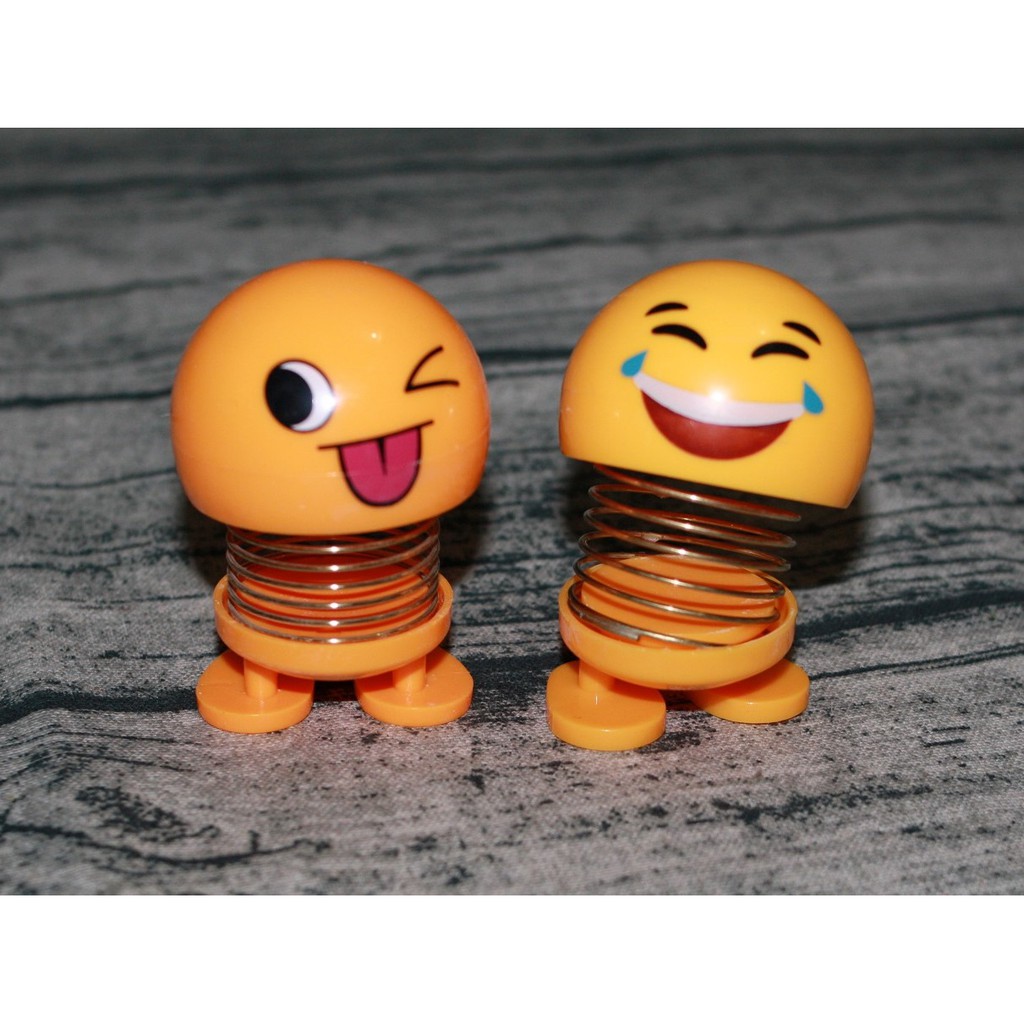 THÚ NHÚN LÒ XO - EMOJJI CON LẮC LÒ XO - NHIỀU BIỂU CẢM