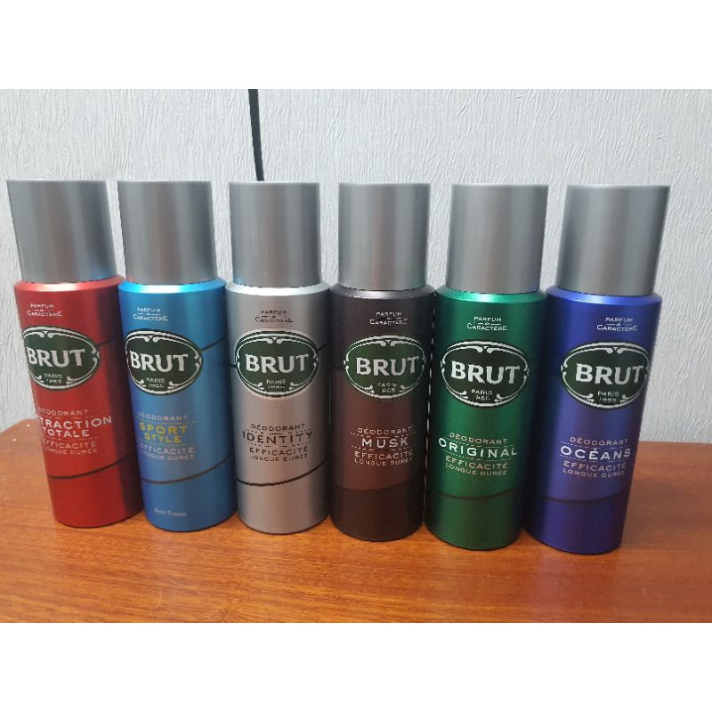 Xịt khử mùi Brut 200ml