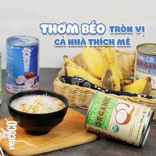 Nước cốt dừa đóng lon 400ml - 22%