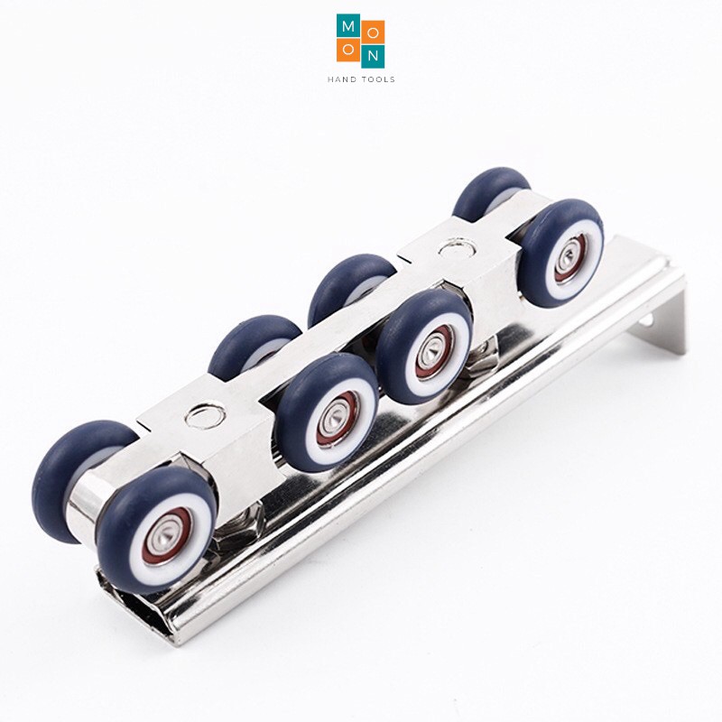 Bánh Xe Treo Con Trượt Cửa Lùa Nhôm 4 bánh, 8 bánh
