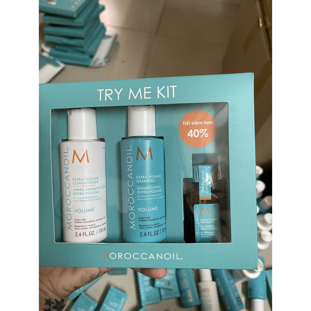 Sét Gội Xả Dưỡng Tóc Mini Sale So Hot Try Me Kit