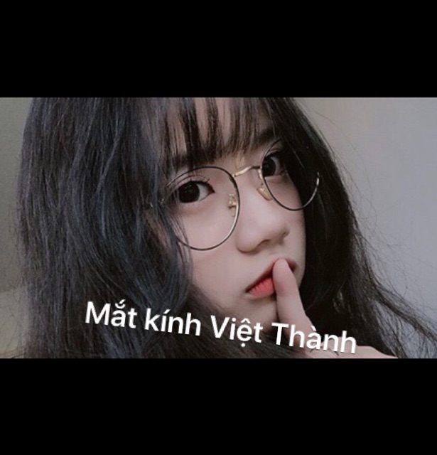 Gọng kính cận kim loại mảnh chân bi nhẬn lắp mắt độ cận viễn loạn theo yêu cầu Gkl bi