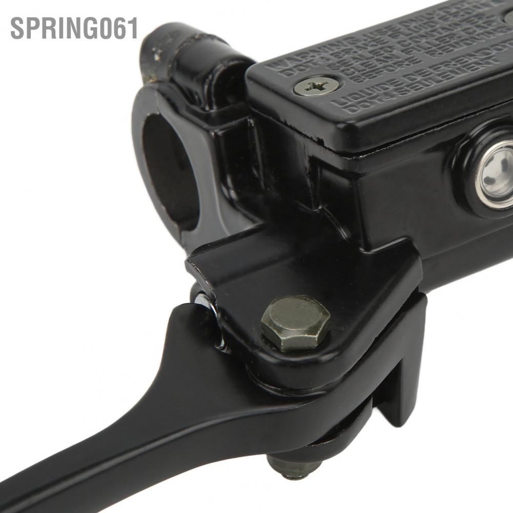 Spring061 7/8in/22mm Right Brake Master Cylinder Lever Metal Alloy Clutch Replacement for Taotao 50cc 110cc 125cc