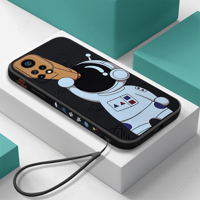 ốp lưng điện thoại phi hành gia tương thích cho Xiaomi Redmi Note 11 P