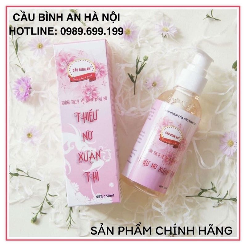 Dung dịch vệ sinh phụ nữ Thiếu nữ xuân thì Cầu Bình An