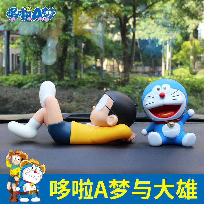 Mô Hình Nhân Vật Doraemon Nobita Đang Ngủ Trang Trí Nội Thất Xe Hơi