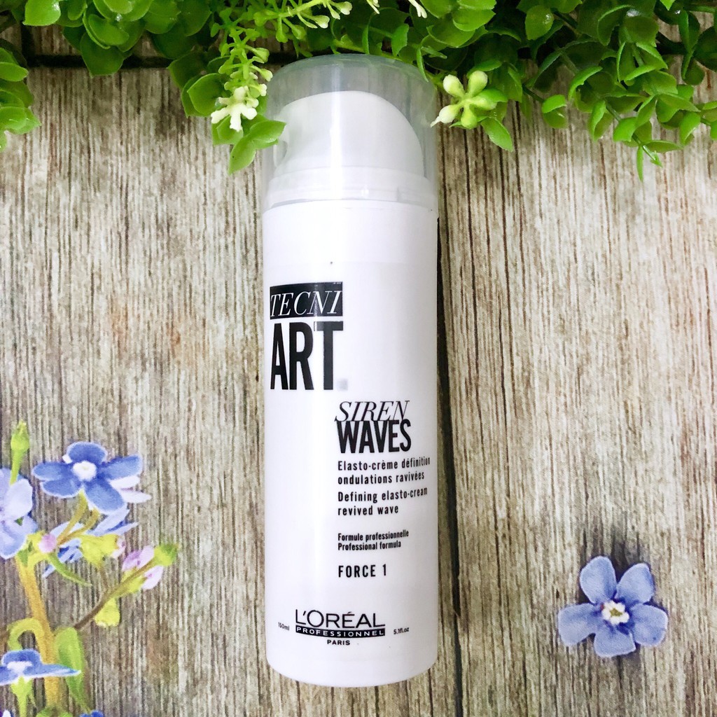 KEM DƯỠNG L'OREAL GIỮ NẾP VÀ TĂNG SÓNG XOĂN siren waves 150ML