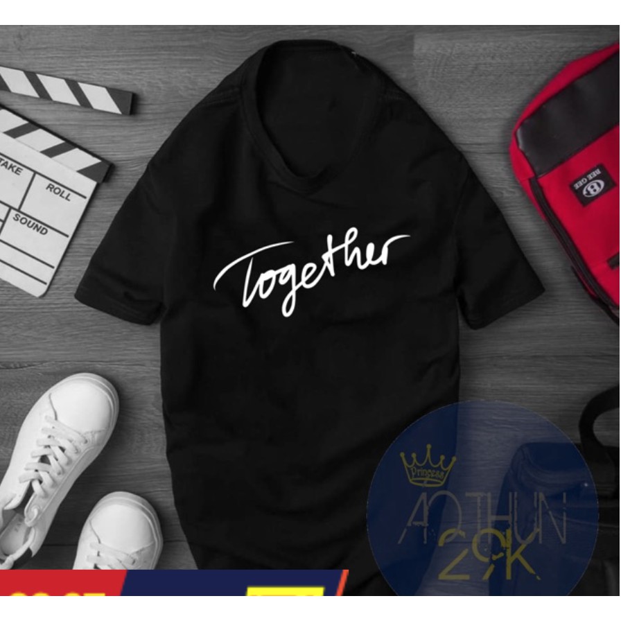 S634 - ÁO THUN UNISEX TOGETHER NHIỀU MÀU SIÊU LẠ