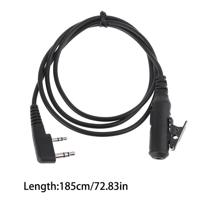 Dây Cáp Chuyển Đổi Tai Nghe 2Pin Sang 3.5mm Cho Retevis RT21 Walkie Talkie
