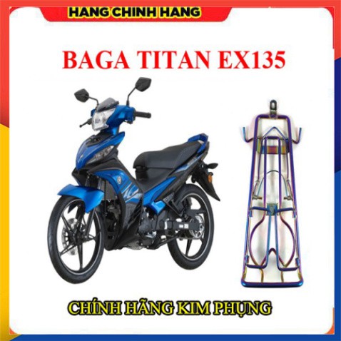 Baga titan exciter 150 va ex135 bạn ghi chú nhé