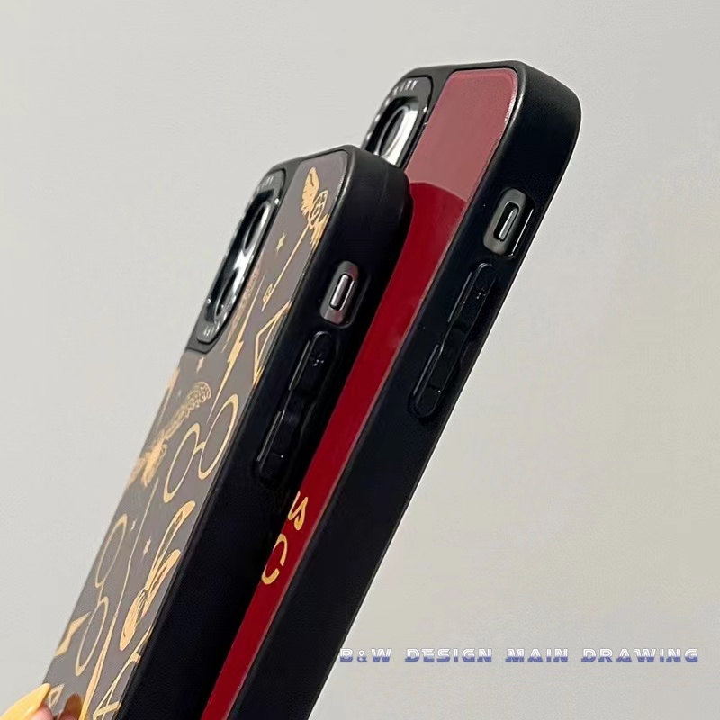 Thời Trang Ốp Điện Thoại acrylic Tráng Gương Chống Sốc Cho iphone 15promax 15pro 15 14 13 12 11 pro max