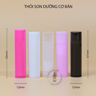 THỎI SON RỖNG CƠ BẢN NHIỀU MÀU