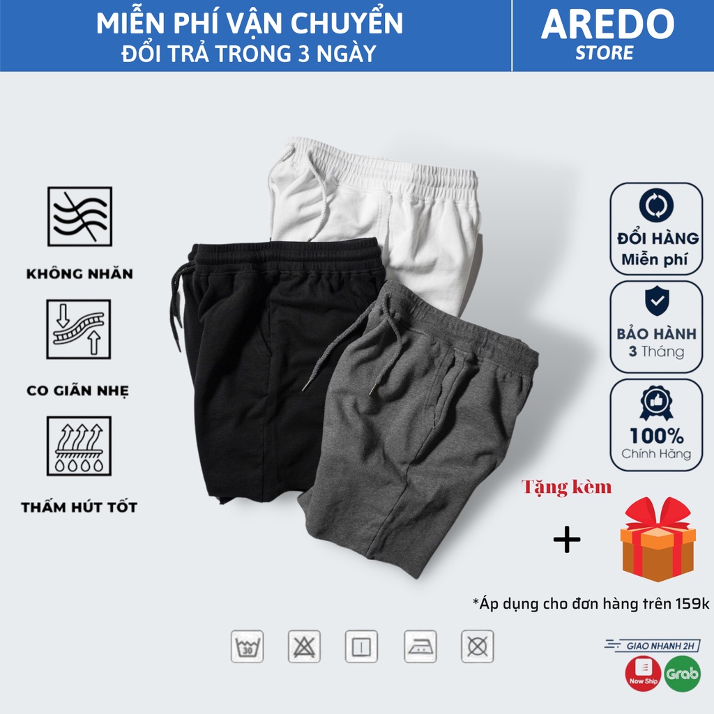 Quần short nam Aredo , Quần đùi nam thể thao lửng ngố Chất đẹp phong cách hàn quốc mẫu mới VICERO 01