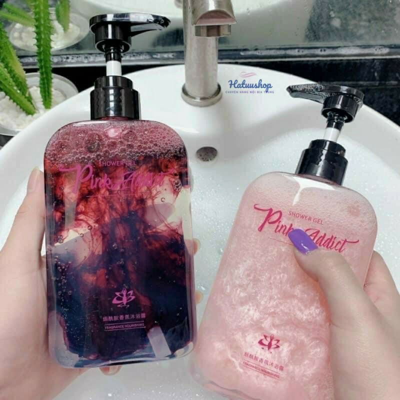 Sữa Tắm Pink Addcit Hương Nước Hoa Giúp Làm Sáng Da,Dưỡng Ẩm và Lưu Hương