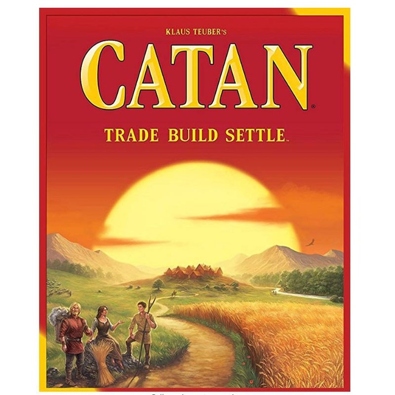 Bộ Thẻ Trò Chơi CATAN 5th CATAN Board Game Vui Nhộn